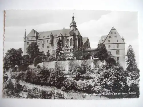 Alte AK Marburg Lahn Schloß [Z606]