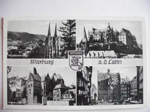 Alte AK Marburg an der Lahn [Z611]