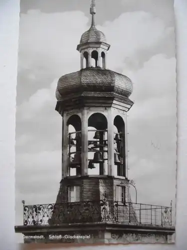 Alte AK Darmstadt Glockenspiel [Z571]