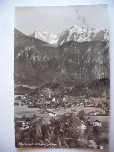Alte AK Oberaudorf Kaisergebirge [Z470]
