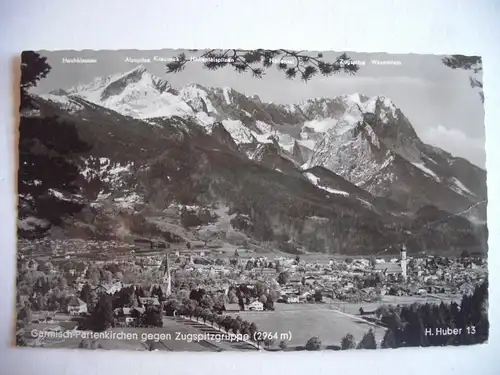 Alte AK Garmisch Partenkirchen [Z502]
