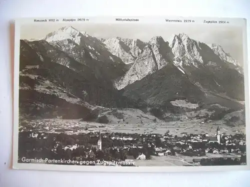 Alte AK Garmisch Partenkirchen  [Z511]