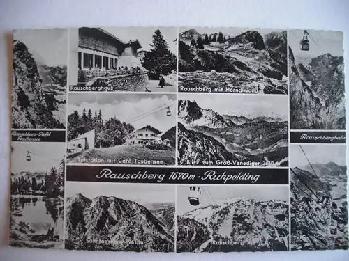 Alte AK Ruhpolding Rauschberg [Z316]