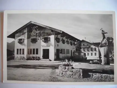 Alte AK Reit im Winkl Dorfplatz [Z344]