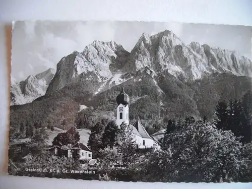 Alte AK Grainau Waxenstein [Z345]