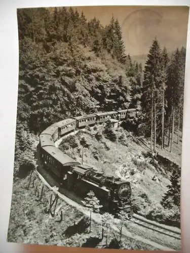 Alte AK Harzquerbahn Harz Eisenbahn [aA321]