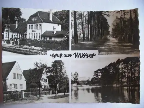 Alte AK Möser Jerichower Land Mehrbildkarte [aA349]