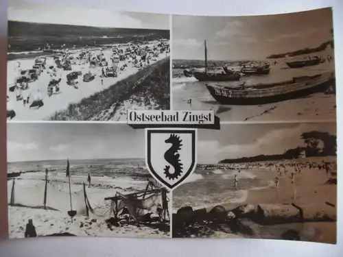 Alte AK Zingst Mehrbildkarte [aA356]