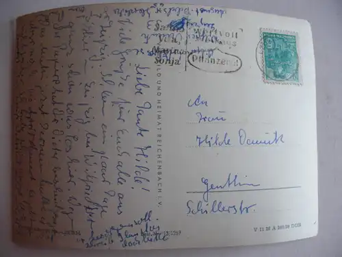 Alte AK Leipzig Mehrbildkarte [aA357]