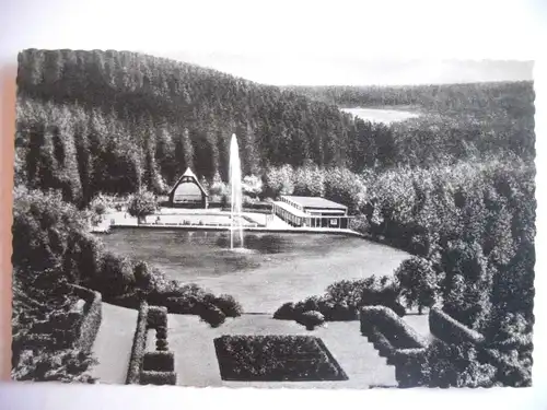 Alte AK Braunlage Kurgarten [aA375]