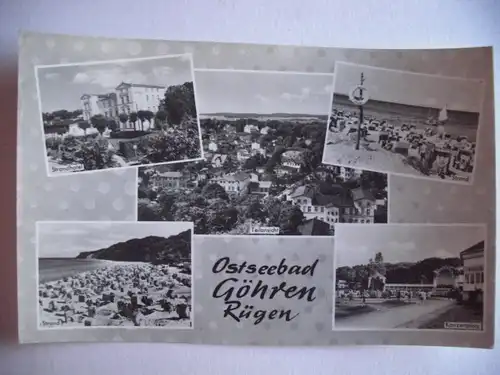 Alte AK Göhren Rügen [aA402]