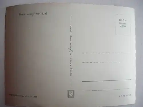 Alte AK Finsterbergen [aA621]