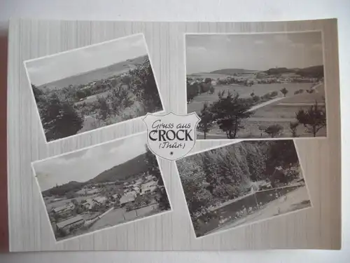 Alte AK Crock Auengrund Hildburghausen [aA623]