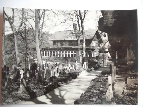 Alte AK Oybin Gaststätte Friedhof [aA626]