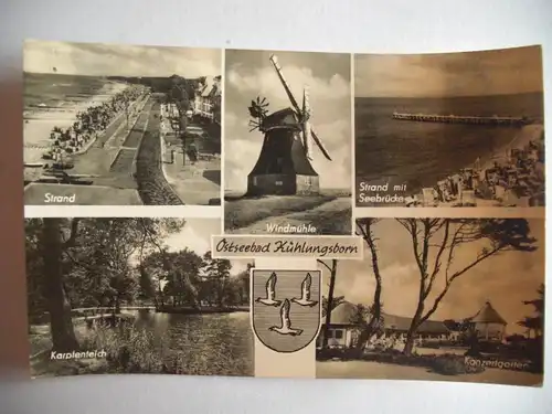 Alte AK Kühlungsborn Mehrbildkarte [aA656]