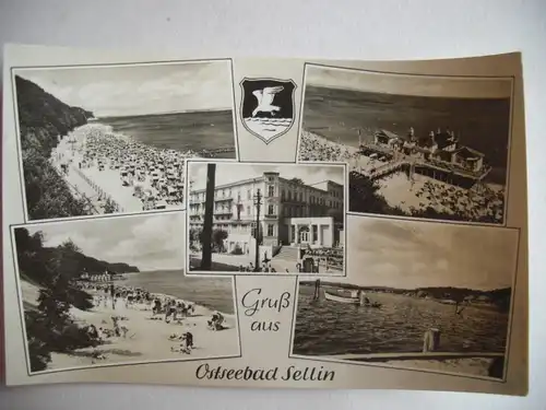 Alte AK Ostseebad Sellin Rügen [aA657]