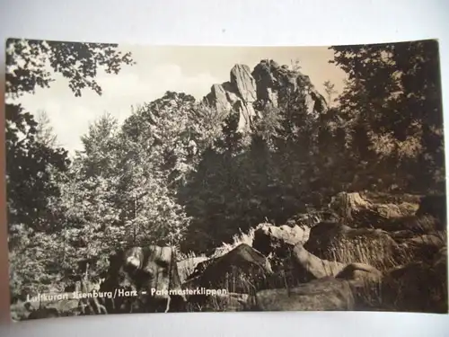 Alte AK Ilsenburg Harz Paternosterklippen [aA23]