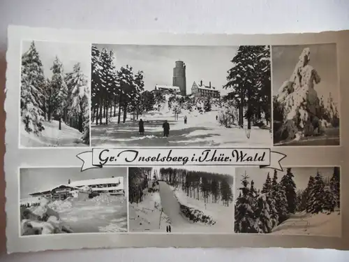 Alte AK Großer Inselsberg Thüringer Wald [aA31]