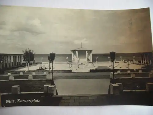 Alte AK Binz Konzertplatz [aA49]