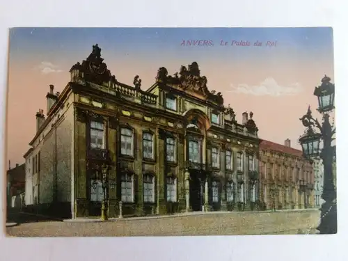 Alte AK Anvers Antwerpen Le Palais du Roi um 1920 [aK862]