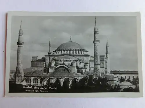 Alte AK Istanbul Aya Sofya Camisi Hagia Sofia [aK942]