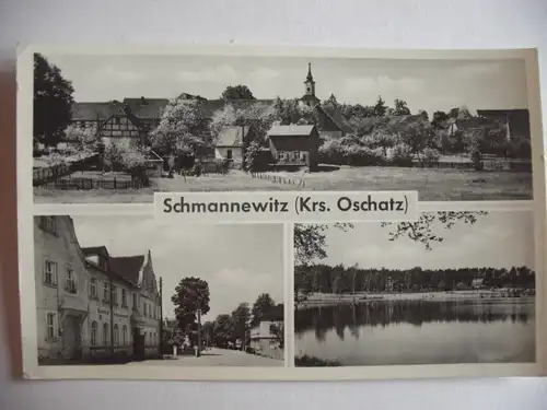 Alte AK Schmannewitz Oschatz [aA132]