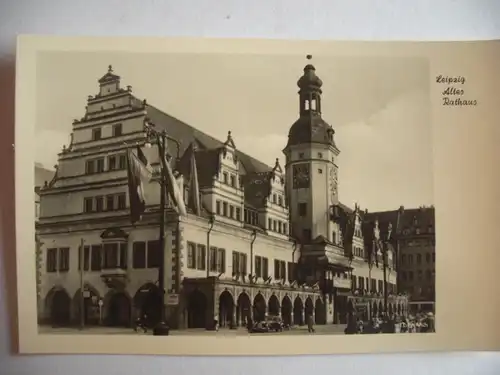 Alte AK Leipzig Altes Rathaus [aA138]