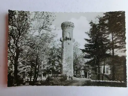 Alte AK Ilmenau Kickelhahn Turm [C1006]