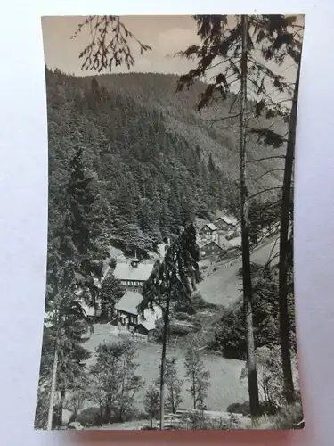 Alte AK Saargund Eisfeld Pechgrund [C1022]