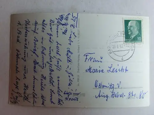 Alte AK Radiumbad Brambach [C1029]