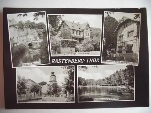 Alte AK Rastenberg Thüringen [aA163]