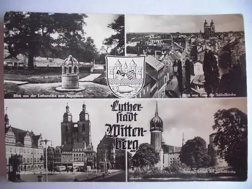 Alte AK Wittenberg Mehrbildkarte [aA165]