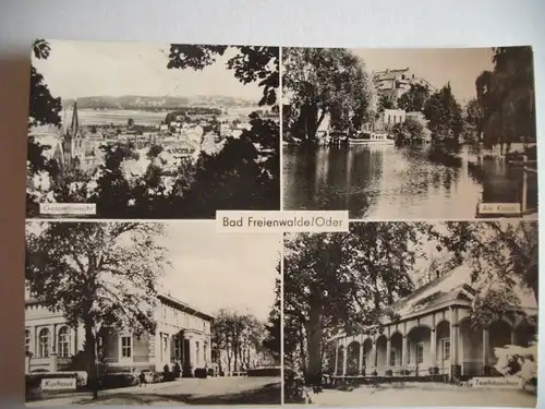 Alte AK Bad Freienwalde Oder [aA177]