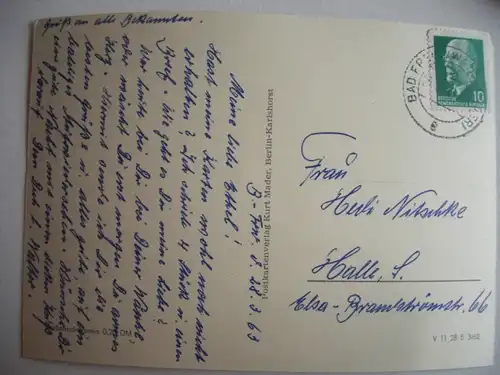 Alte AK Bad Freienwalde Oder [aA177]