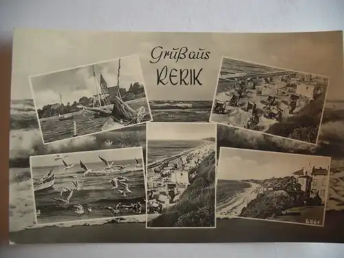 Alte AK Rerik Mehrbildkarte [aA229]