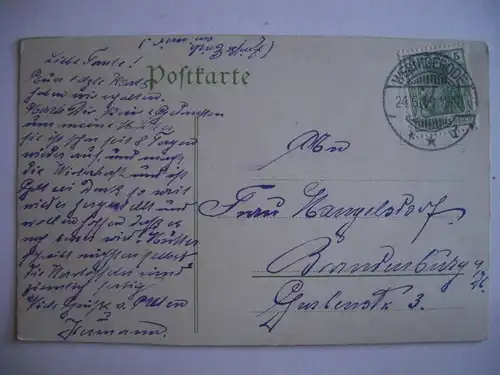 Alte AK Wernigerode „Hexenküche“ 1909 [F574]