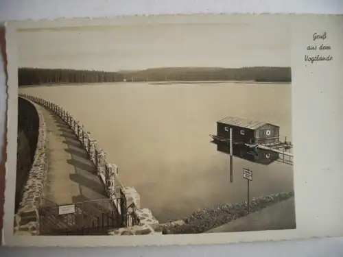 Alte AK Talsperre Muldenberg Vogtland [T213]