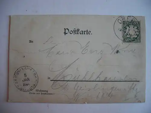 Alte AK Garmisch Partenkirchen Eibsee um 1900 Edelweiss [E1054]