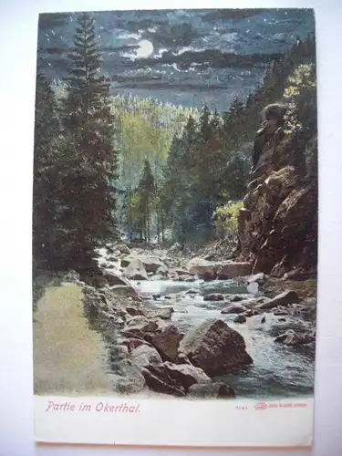 Alte AK Partie im Okertal  1909 [F1026]