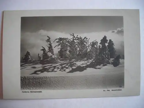 Alte AK Feldberg Schwarzwald Winter [T39]