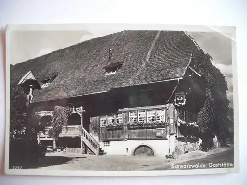 Alte AK Schwarzwald Schwarzwaldhaus  Unterglottertal [T47]