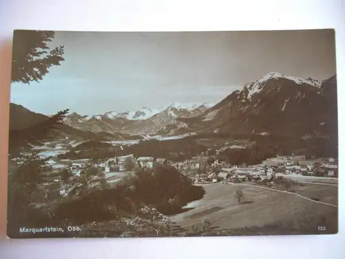 Alte AK Marquartstein Oberbayern [S409]