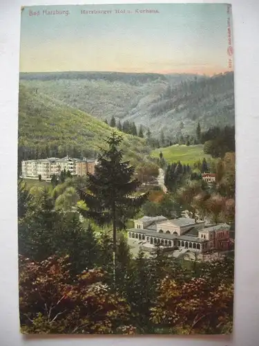 Alte AK Bad Harzburg Harzburger Hof u. Kurhaus [T841]