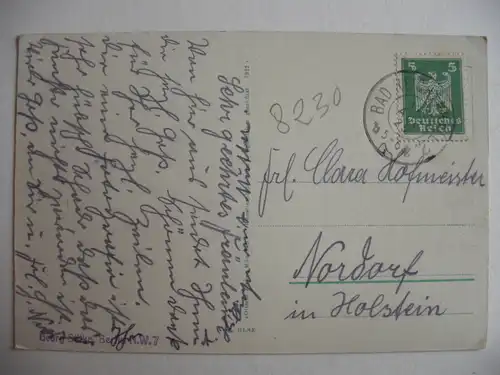 Alte AK Bad Reichenhall 1925 [T540]