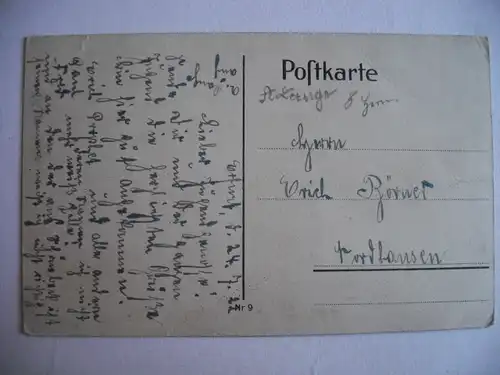 Alte AK Erfurt Stadtpark 1922 [S129]