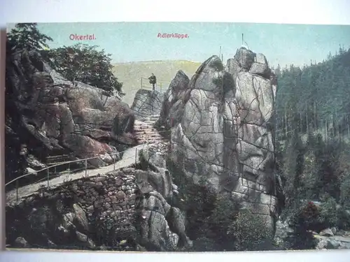 Alte AK Okertal Adlerklippe [335]