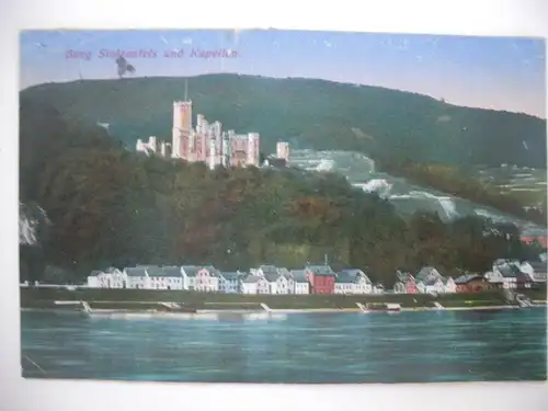 Alte AK Burg Stolzenfels und Kapellen [427]