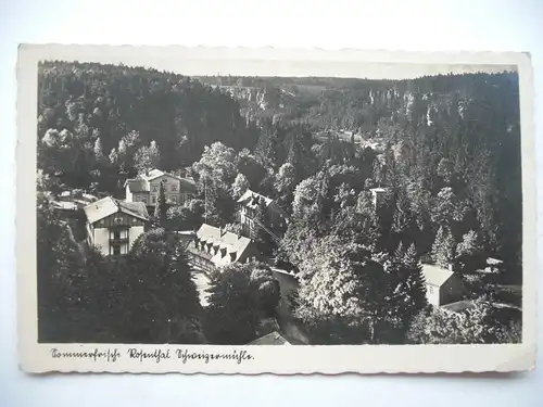 Alte AK Sommerfrische Rosenthal Schweizermühle [aE115]