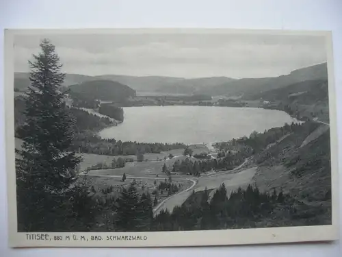 Alte AK Titisee Schwarzwald [aE126]