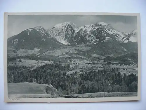 Alte AK Berchtesgaden Schönau [aE187]